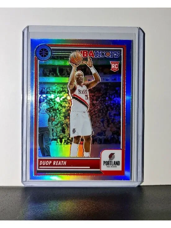Duop Reath 2023-24 Panini Premium Stock NBA Hoops #111 Rookie Prizm Refractor