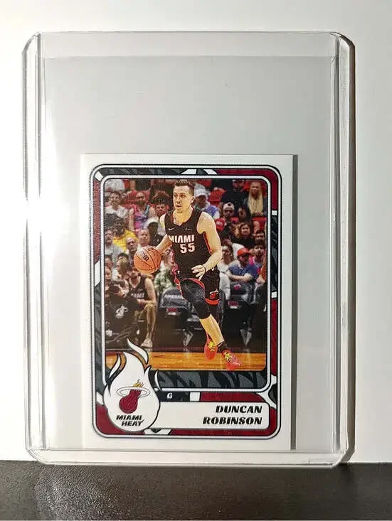 Duncan Robinson 2024-25 Panini NBA #206 Sticker Card Miami Heat