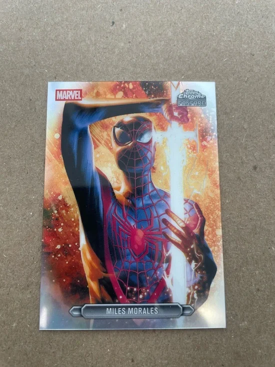 2026 Topps Chrome Marvel Miles Morales FANFARE #FF-29 GC0445