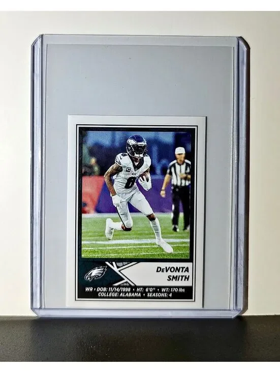 DeVonta Smith 2024 Panini NFL Sticker #334 Philadelphia Eagles