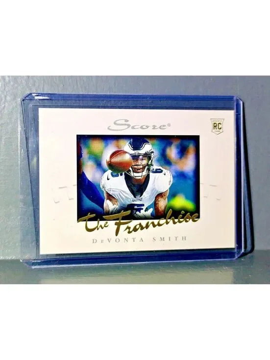 DeVonta Smith 2021 Panini NFL Score The Franchise #26 Rookie Card 1/1966