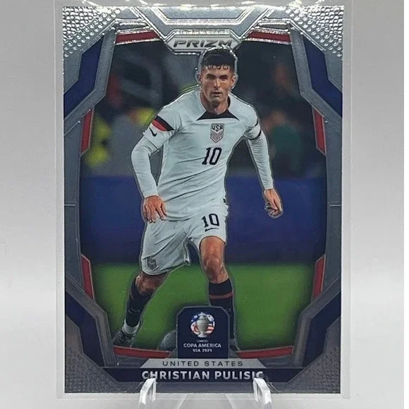 Christian Pulisic Silver Prizm 2024 Panini Prizm Copa America 150 CONMEBOL USA