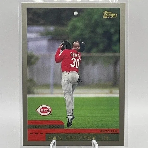 Ken Griffey Jr. 2000 Topps 400 MLB Cincinnati Reds Baseball Card