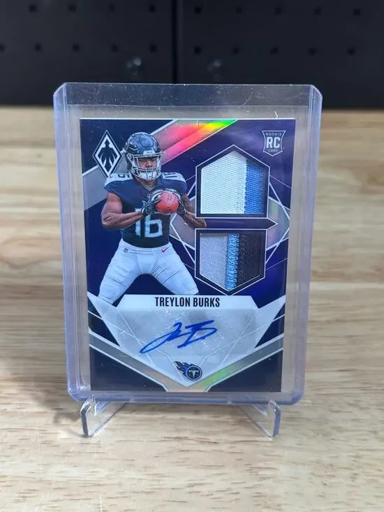 2022 phoenix treylon burks patch auto /50