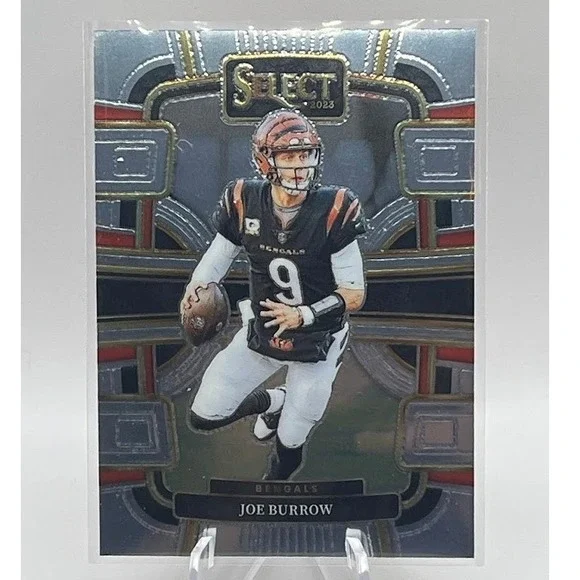 Joe Burrow Silver Prizm Concourse 2023 Panini Select 20 NFL Cincinnati Bengals