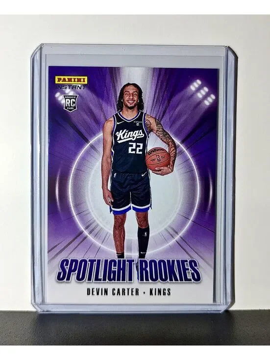 Devin Carter Rookie 2024-25 Panini Spotlight Rookies NBA #13 Kings 1 of 170