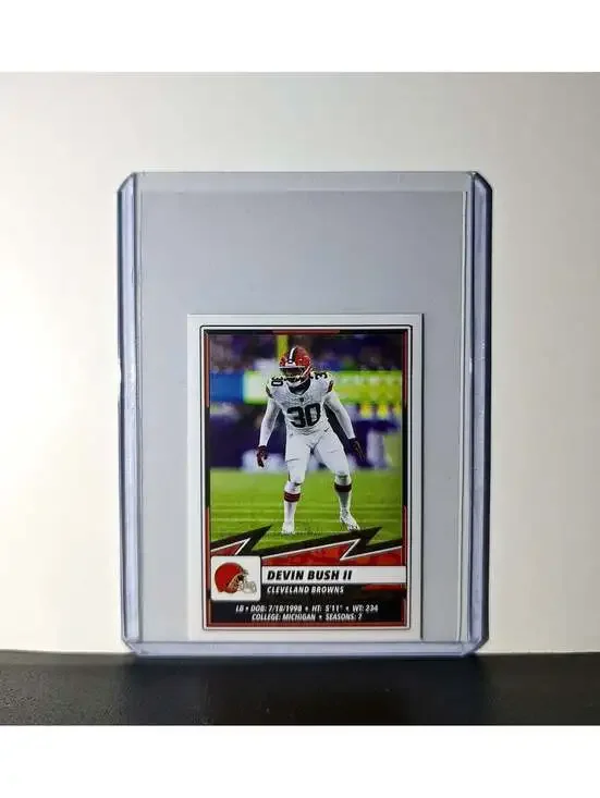 Devin Bush II 2025 Panini NFL #143 Sticker Cleveland Browns