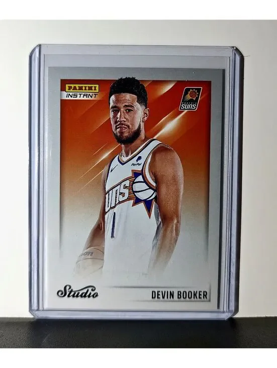 Devin Booker 2024-25 Panini NBA Studio #13 Card Phoenix Suns 1/275