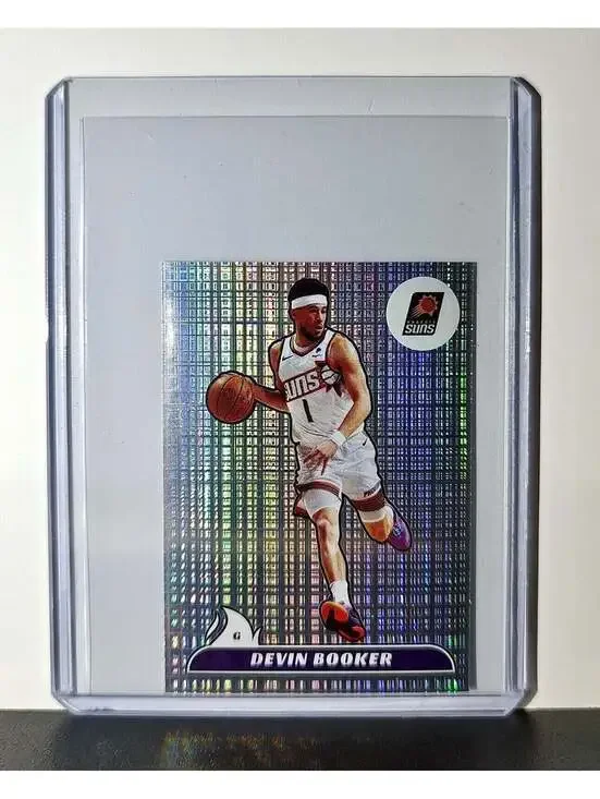 Devin Booker 2024-25 Panini NBA #433 Foil Sticker Card Phoenix Suns