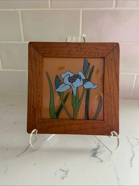 Mag Mor Art Tiles Santa Fe Hand Painted Tile Christine Fitzgerald