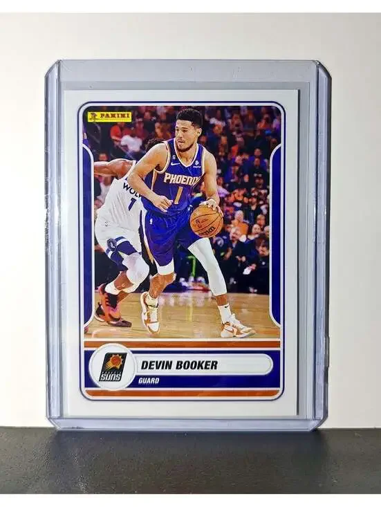 Devin Booker 2023-24 Panini NBA #22 Sticker Card Phoenix Suns