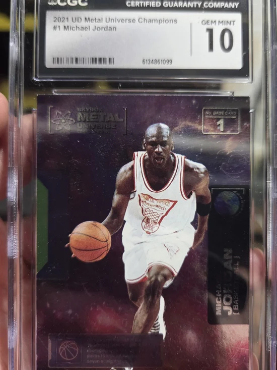 THE HOLY GRAIL OF MODERN MJ COLLECTIBLES — FLAWLESS CGC 10 GEM MINT MJ