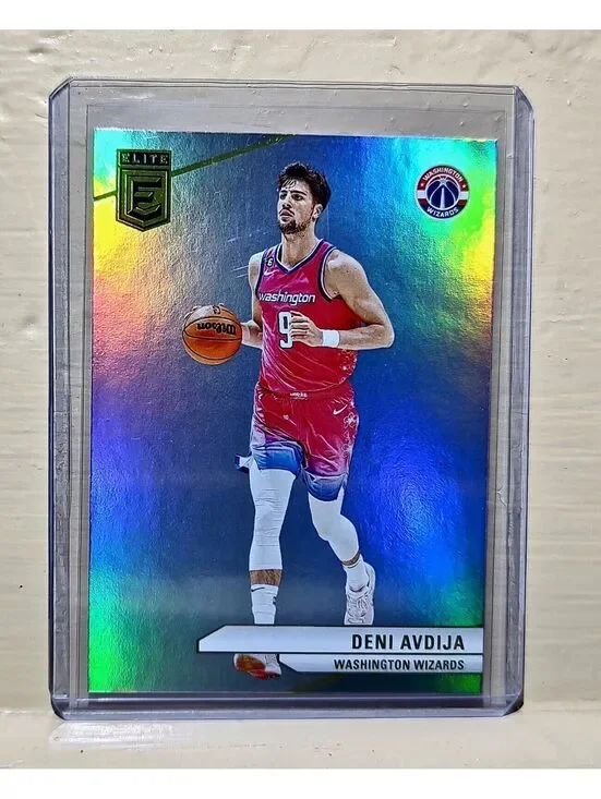 Deni Avdija 2023-24 Panini Donruss Elite NBA #195 Basketball Card Wizards
