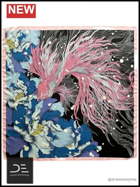Satin Large Hair Scarf - 35