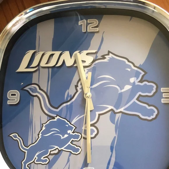 Wall Clock - Blue Team Logo
