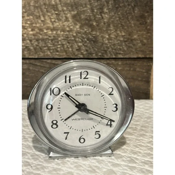 Westclox Baby Ben 0513 Wind up Alarm‎ Clock READ