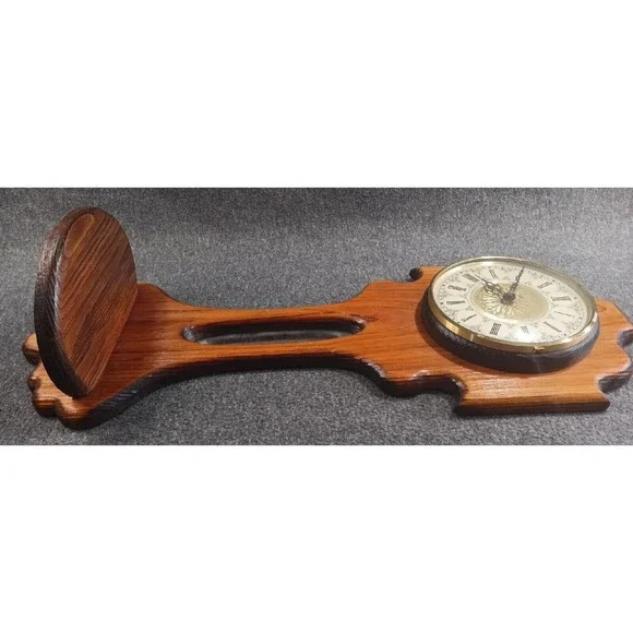 Vintage Watertown Minnesota Dial German Made Wood Display TESTED WORKING RARE