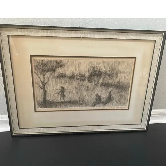 Limited edition original signed engraving