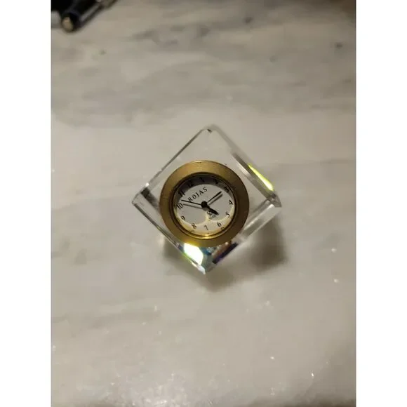 Rojas‎ Clock Paperweight 1.5 Inch Square