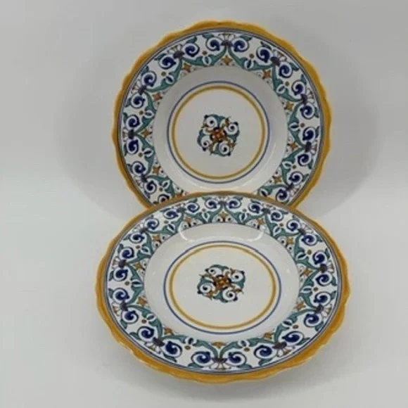 Set of 2 Williams Sonoma Savona Portugal 10.5