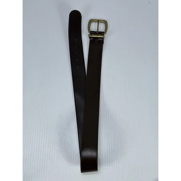 Vintage Ribco Brown Leather Belt Size‎ 32 Medium Made In USA