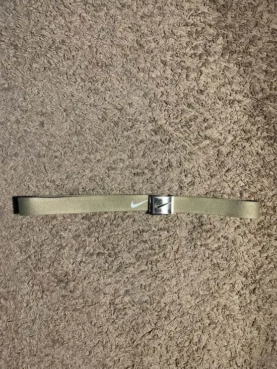Nike Vintage Canvas Web Belt with Metal Buckle