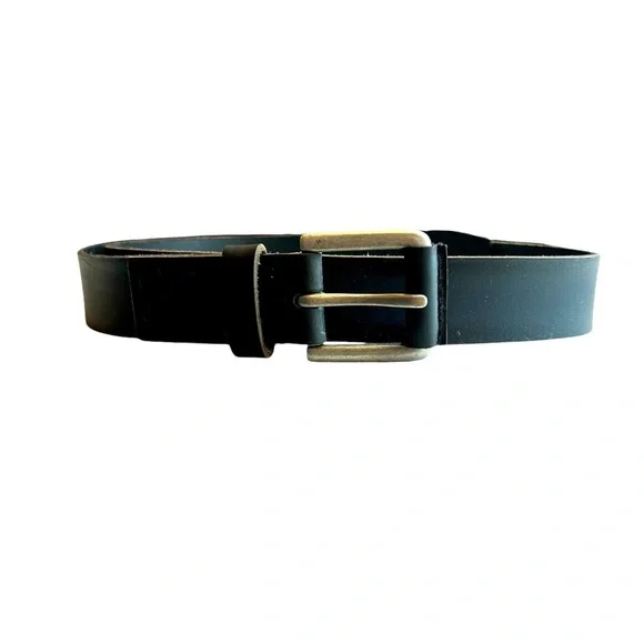 Timberland leather belt New Black New