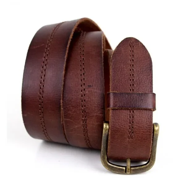 Lucky Brand BROWN GENUINE LEATHER 1 5/8