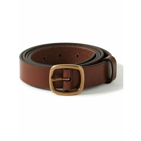 Acne Studios 2.5 cm slim leather belt • Sz Small