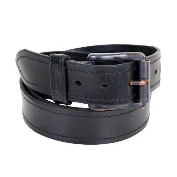 Dickies SADDLE BLACK GENUINE LEATHER 1.5