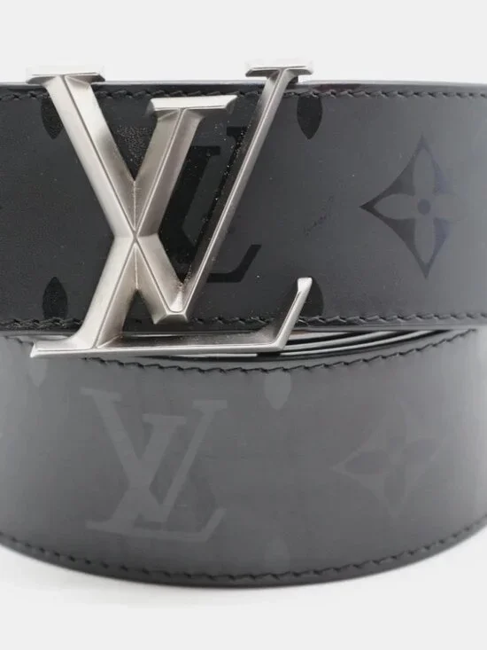 Louis Vuitton Pyramide Reversible Monogram Belt Black - 90-36 M9346