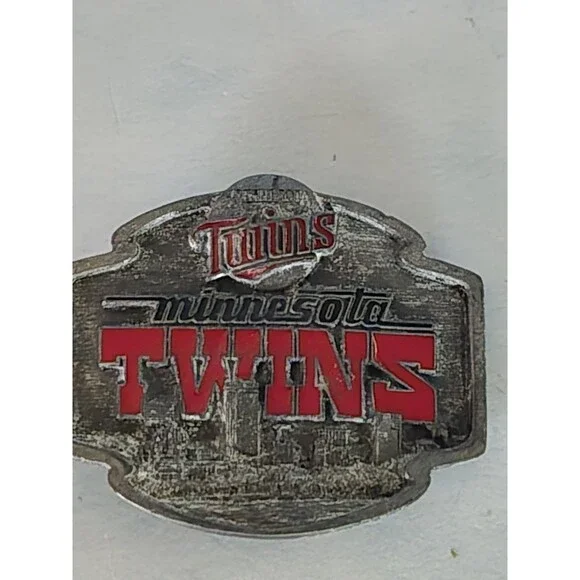 Vintage 1989 Minnesota Twins Belt Buckle (Y-7)