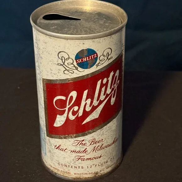 Schlitz Vintage beer can