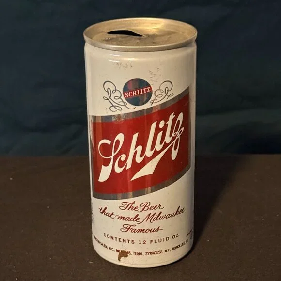 Schlitz Vintage Beer can