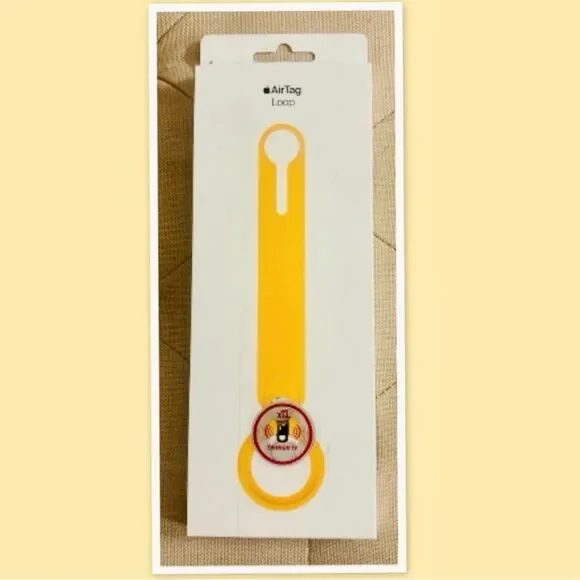 Apple AirTag Loop - Sunflower Yellow 100% AUTHENTIC - SEALED! Genuine!