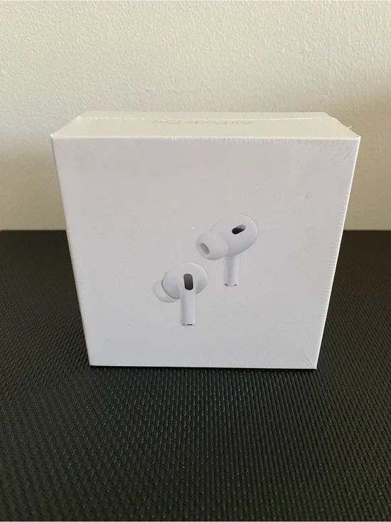 Apple White AirPods Pro Gen 2 with Charging Case Box