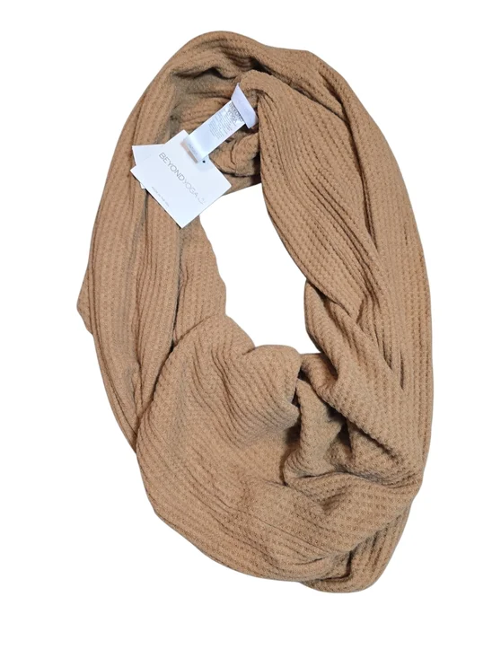 Beyond Yoga‎ Waffle Knit Infinity Scarf Tofee One Size NWT
