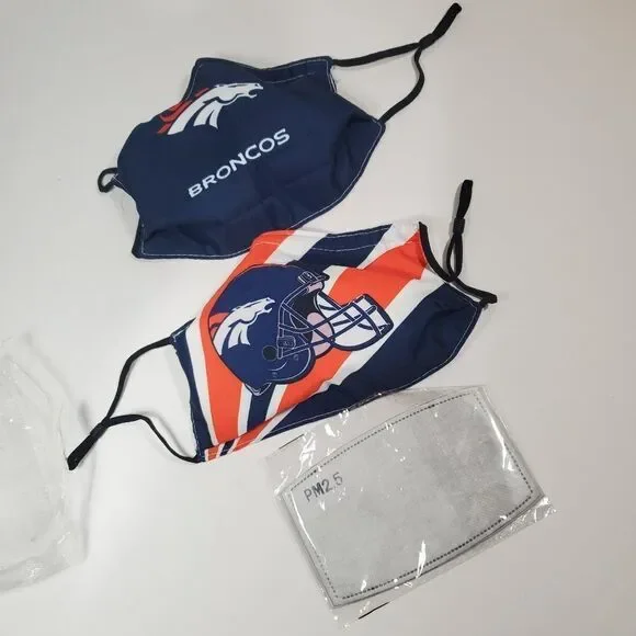 NEW Broncos face mask