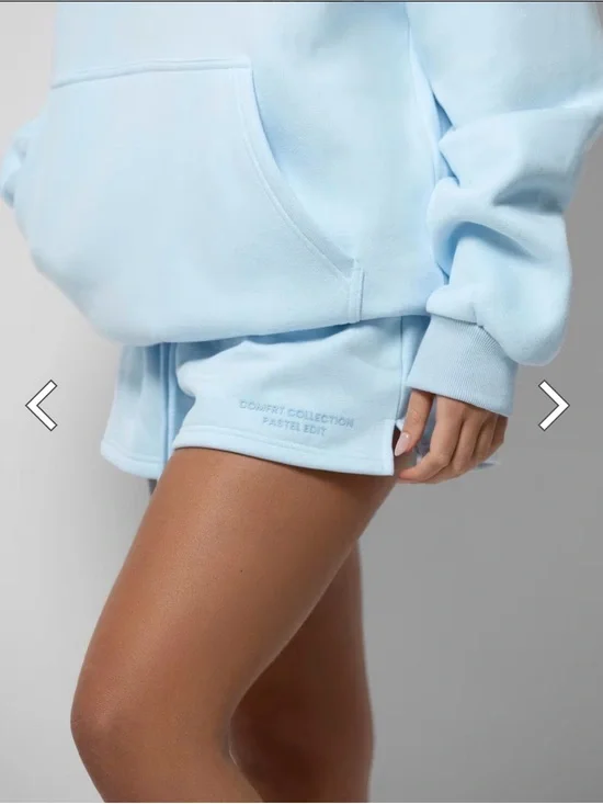 Comfort Collection Pastel Blue Women's Lounge Shorts