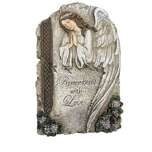 Napco Remembrance Plaque With Two Hangers In Back