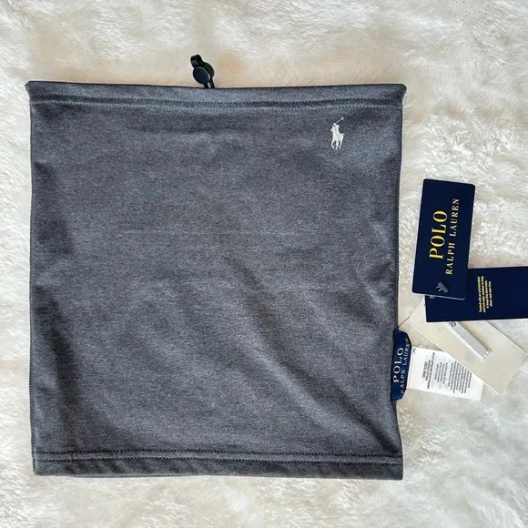 Polo Ralph Lauren New Retired Rare Neck Face Cover Dickey Tube gray Deadstock