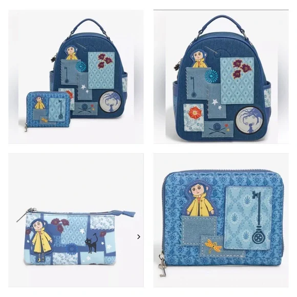 Bioworld Coraline Patchwork Denim Complete Set