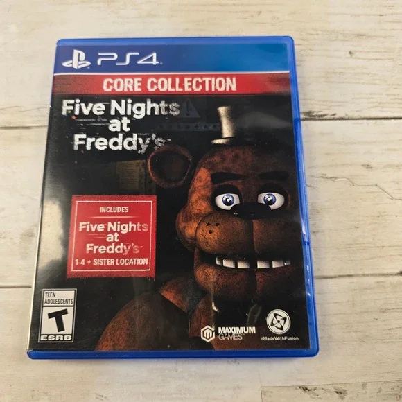Five Nights at Freddy's Core Collection PS4 PlayStation 4 FNAF 1-4 Sister Loc