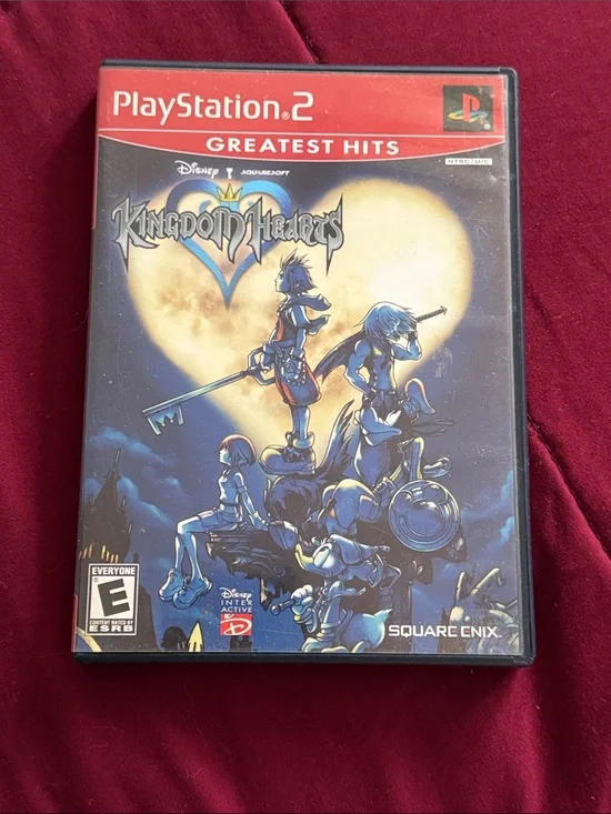 Kingdom Hearts PS2 (Greatest Hits) - Blue Cover