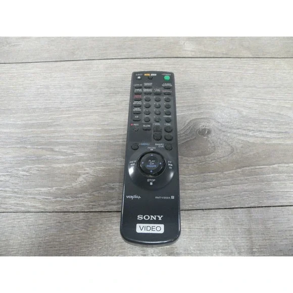Sony RMT-V202A VCRplus+ VCR TV Remote Control Original OEM RMT-V202A