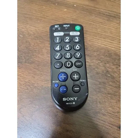 Sony Remote Commander RM-EZ4 2 Component Brand Remote Control No Back‎ Cover
