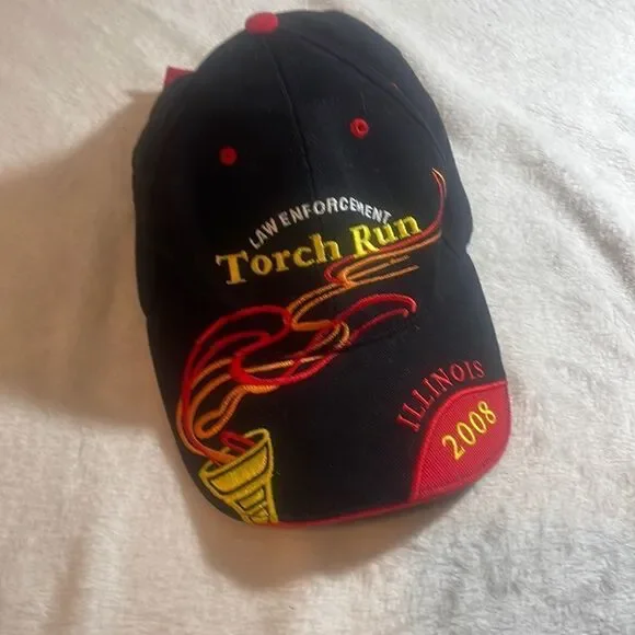 Law enforcement Torch run 2008 Illinois hat