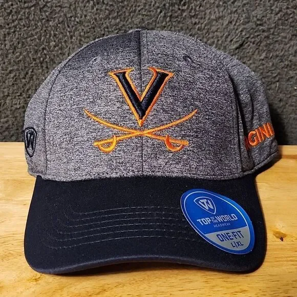 Top of the World Virginia Cavaliers Stretchfit Hat - New