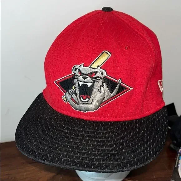 VINTAGE 1994 NEW ERA JAMESTOWN JAMMERS MiLB 7 3/8 HAT CAP USA MADE HI CROWN