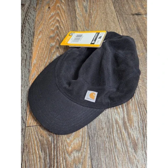 Carhartt Force Griggs Fleece Visor Cap Black OSFA Mens Hat NWT